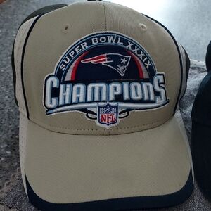 New England Patriots Super Bowl XXXIX Champions Cap